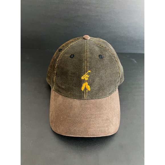 Brown Corduroy Golfer Pioneer Classic Hat - Picture 1 of 4